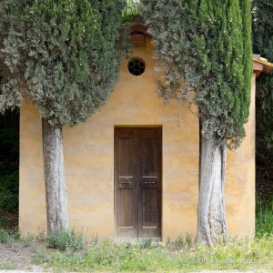 The Chapel at Lucignano d'Asso in Tuscany