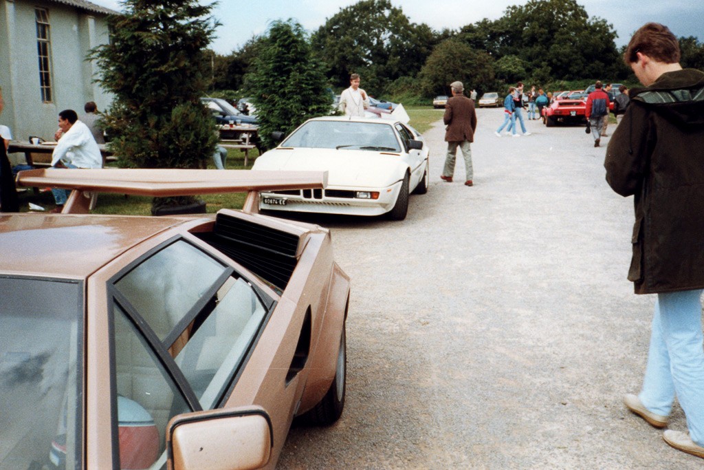 Lamborghini Countach and BMW M1