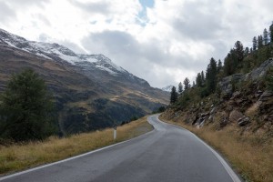 Going Up Gavia Pass