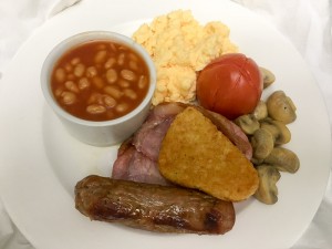 Hospital food - surprisingly good!