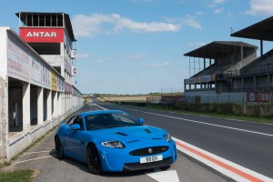 Jaguar XKR-S in Reims Pitlane