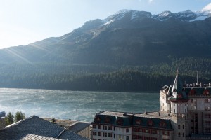 Mist on Lake at St Moritz