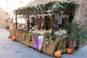 Pienza Pecorino Cheese Stall