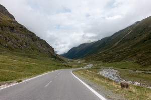 Heading Down the Silvretta Pass